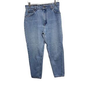 Levis 951 Vintage‎ Jeans Womens Size 12 Relaxed Fit Denim Tapered Leg Orange Tab